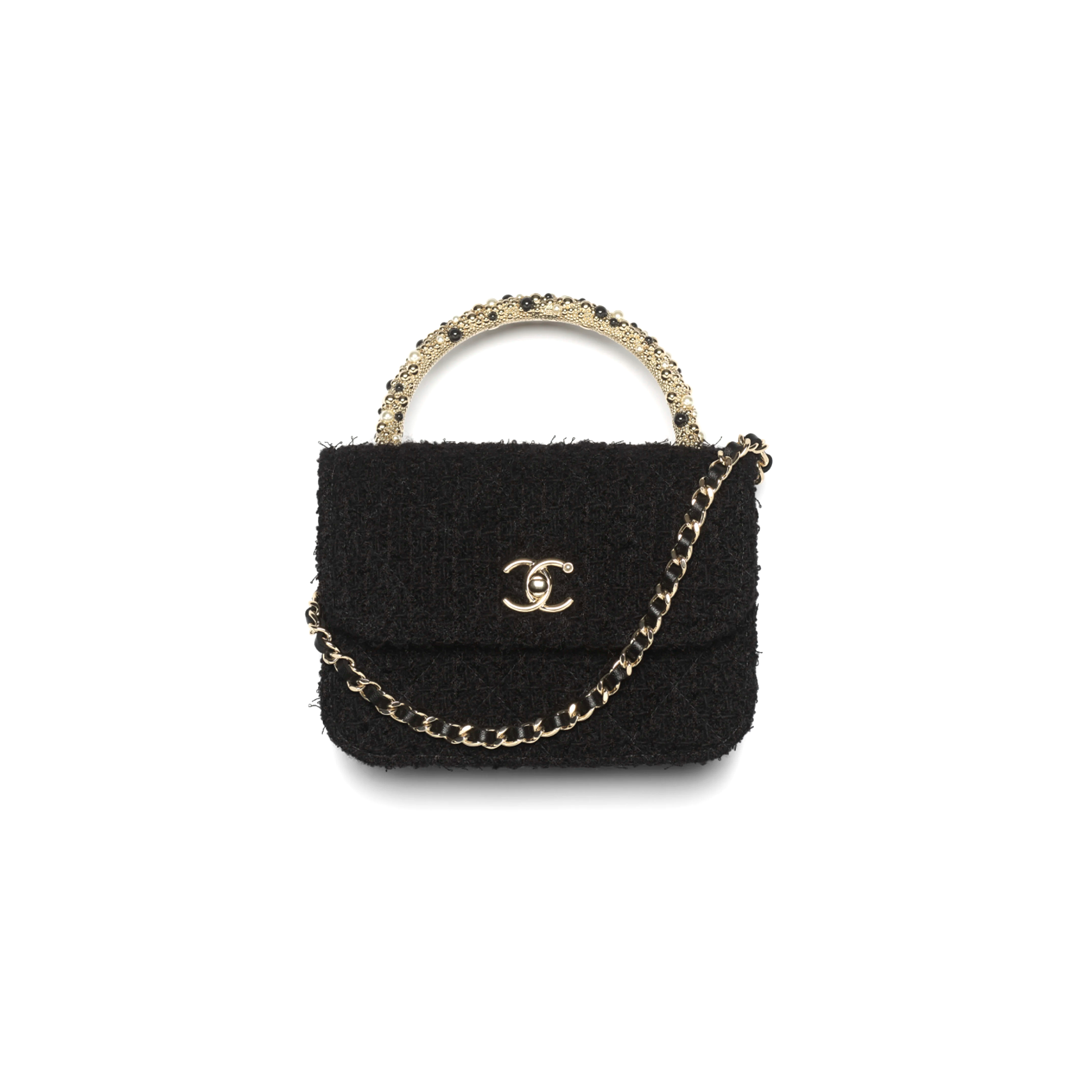 CHANEL SMALL CLUTCH WITH CHAIN TWEED AP4975 (15*11*5cm)